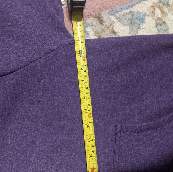 Purple oversized zip up sweater - Picture 7 of 8